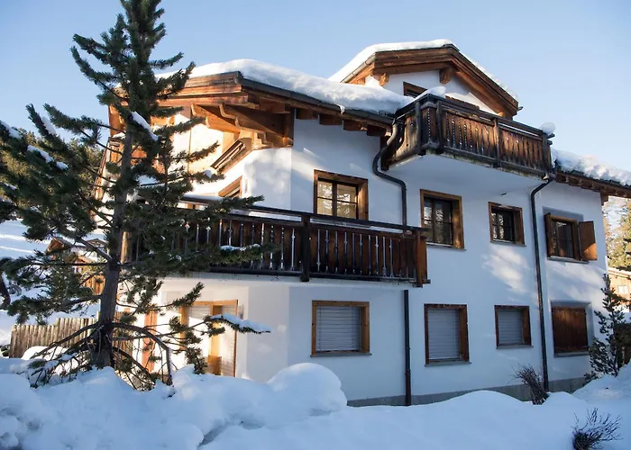 Holiday Flat For 6 People Sot Valos Lenzerheide Centre